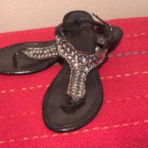 Bedazzled sandals